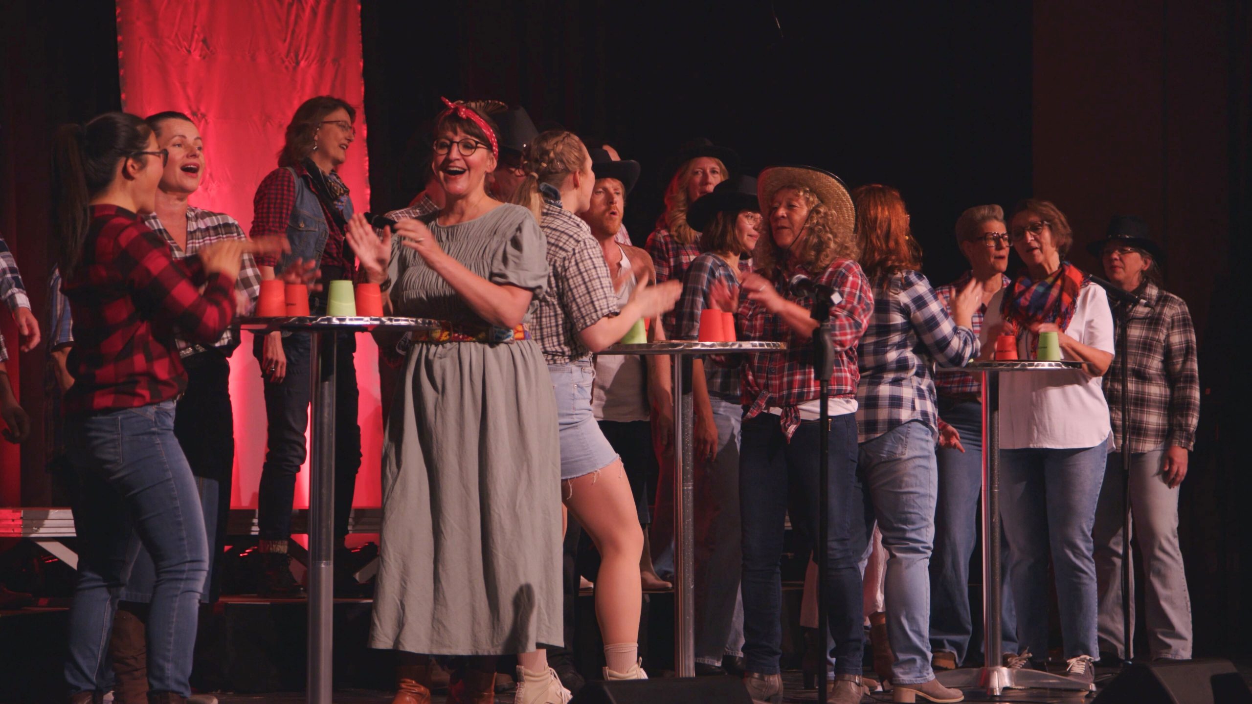 VivaVoce beim Cup-Song