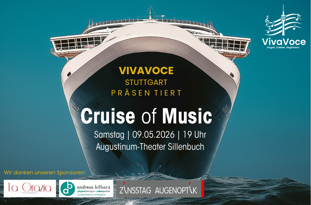 CruiseofMusicKonzert2026 Celebration VivaVoce Stuttgart